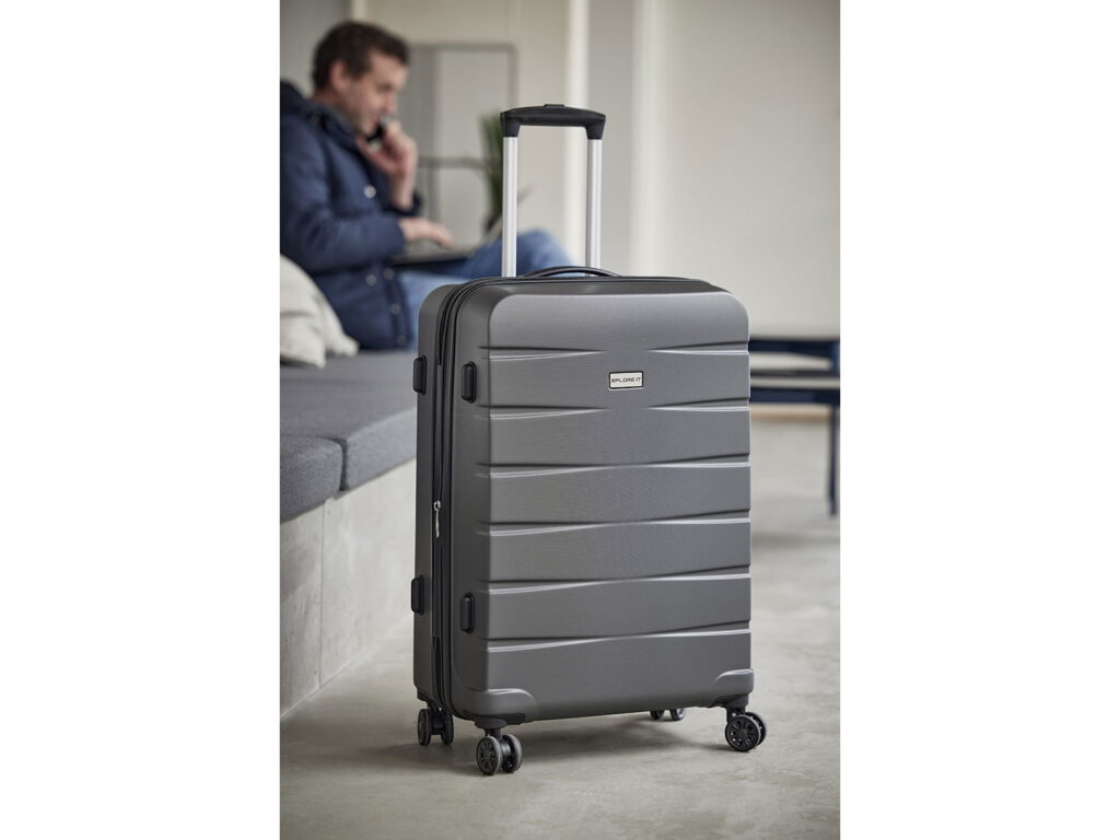 Kuffert 47 x 25 x 67,5 cm Grå ABS