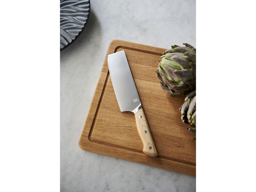 Skærebræt med saftrille Foresta 46 x 32 cm Eg
