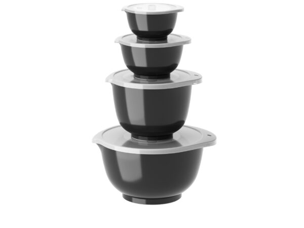NEW Margrethe-sæt 8 dele 0,25 + 0,5 + 1,5 + 3 L Carbon black