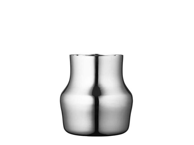 Vase Dorotea 18 x 19,5 cm Blankt stål