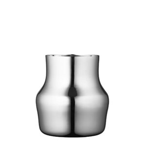 Vase Dorotea 18 x 19,5 cm Blankt stål
