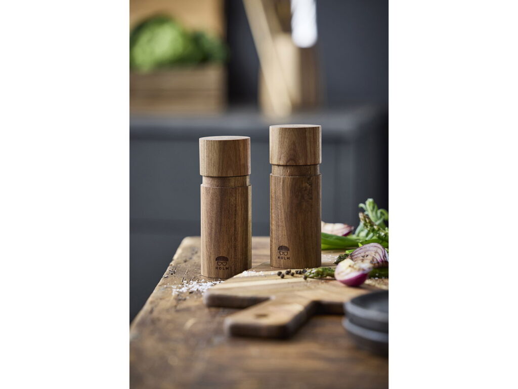 Salt- og peberkværn 15 | 2 cm Akacietræ HOLM