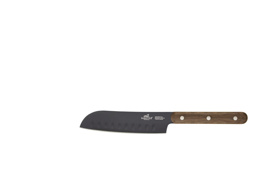 Knivsæt Phenix Walnut 4 dele Sort/valnøddetræ