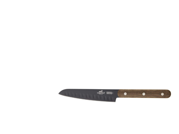 Knivsæt Phenix Walnut 6 dele Sort/valnøddetræ