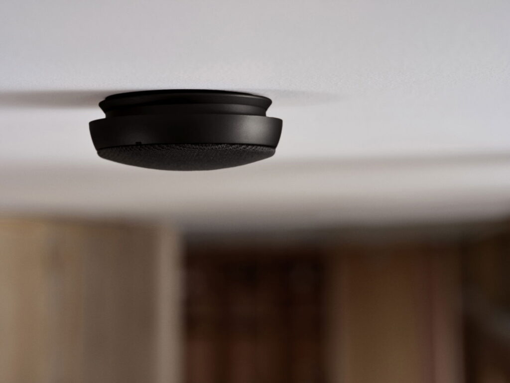 Jacob Jensen Røgalarm Optisk Black 3 stk SAMPAK