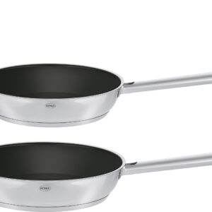 Stegepandesæt PureElements 20+28 cm Stål/Sort