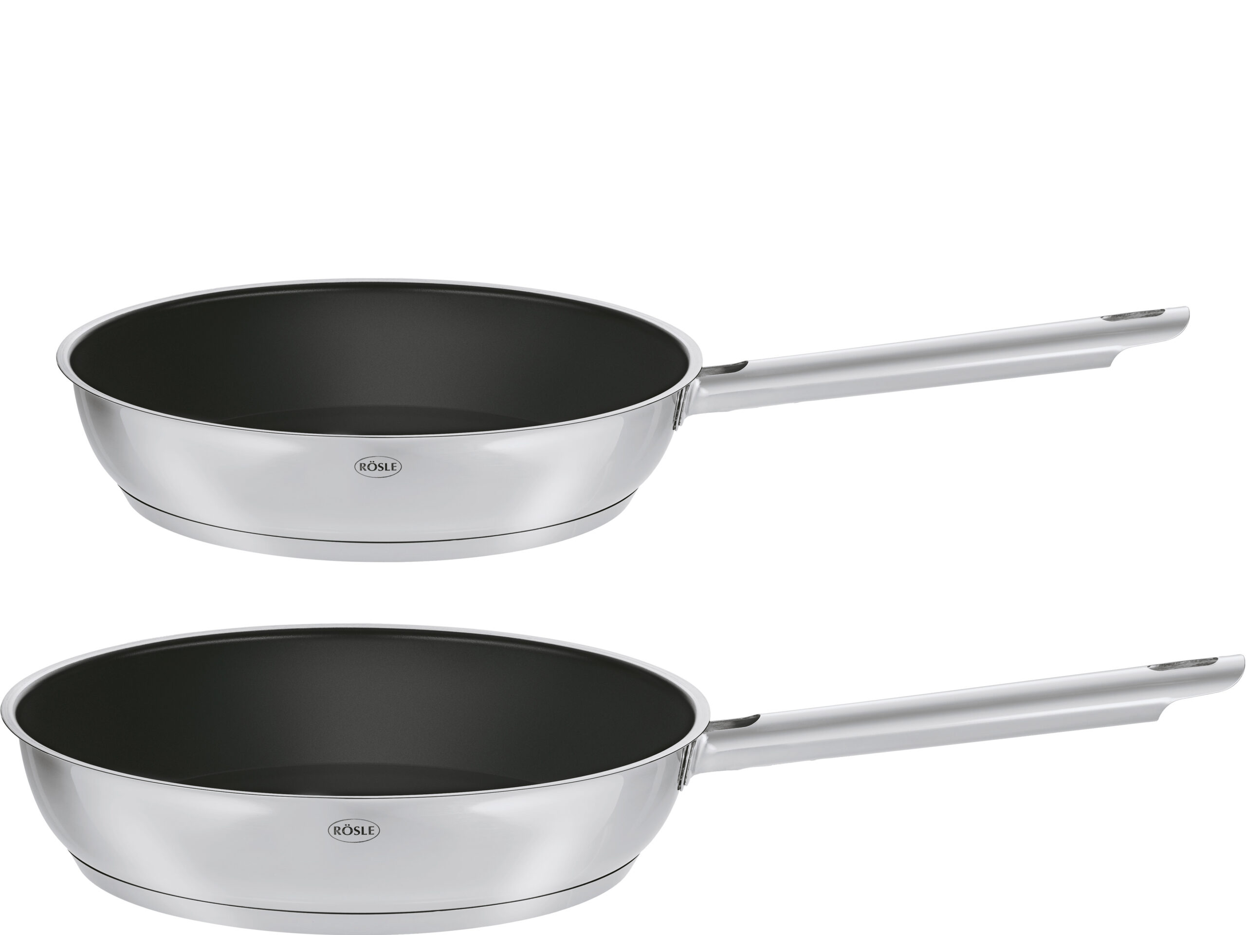 Stegepandesæt PureElements 20+28 cm Stål/Sort