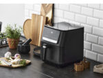 Airfryer 1800 watt 6,5 liter Sort