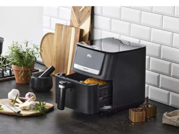Airfryer 1800 watt 6,5 liter Sort