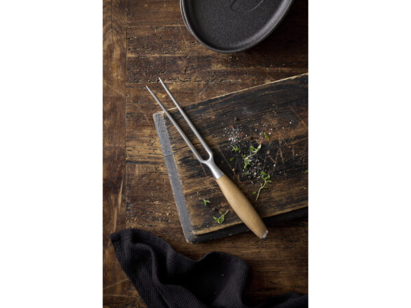Knivsæt 6 dele Rustfrit stål/Akacie