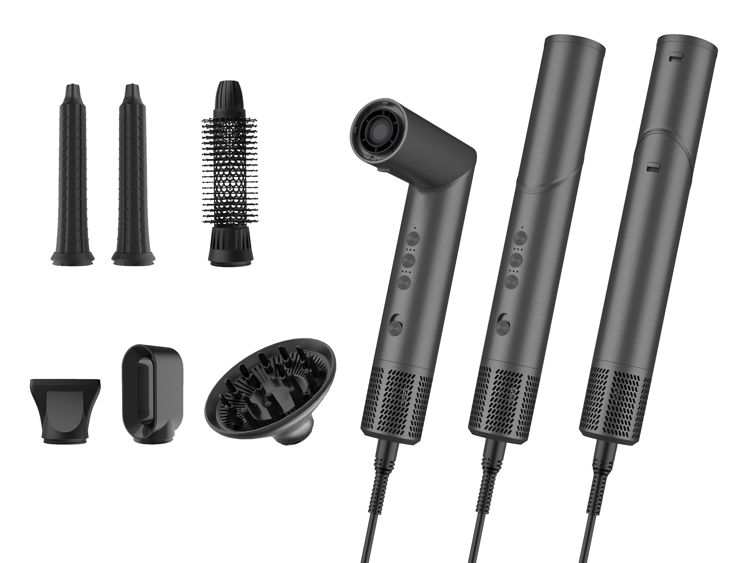 Airstyler 1500 watt Dark Grey