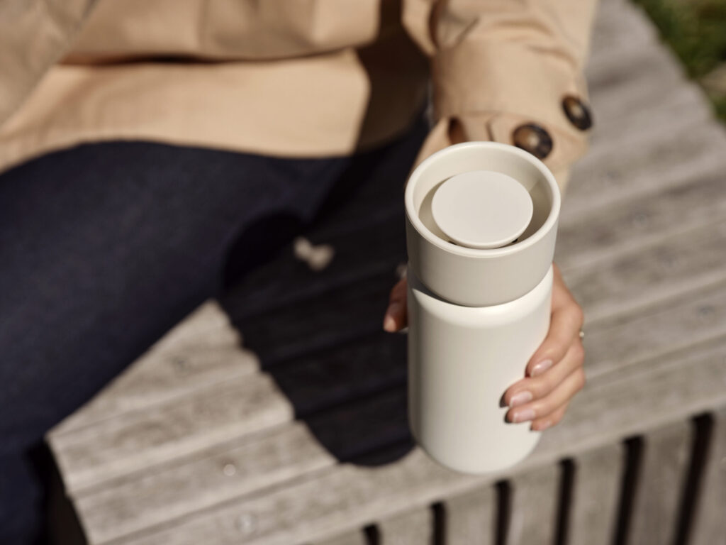 Termokop med to låg Singles 400 ml