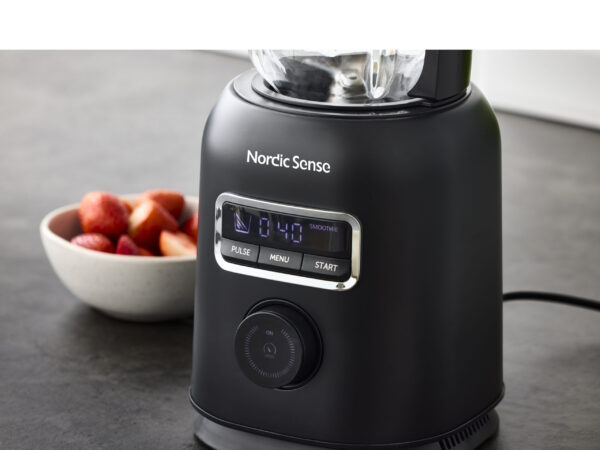 Blender 1400 watt 1,7 liter Sort