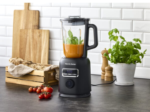 Blender 1400 watt 1,7 liter Sort
