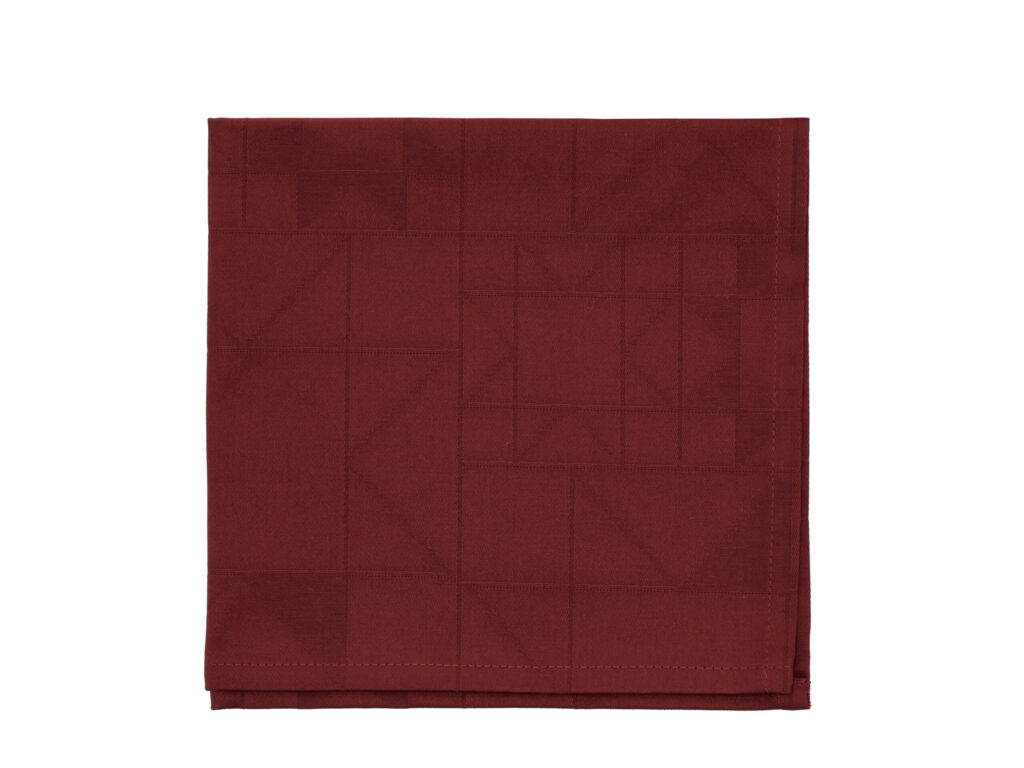 Stofservietter Star Red 4 stk.