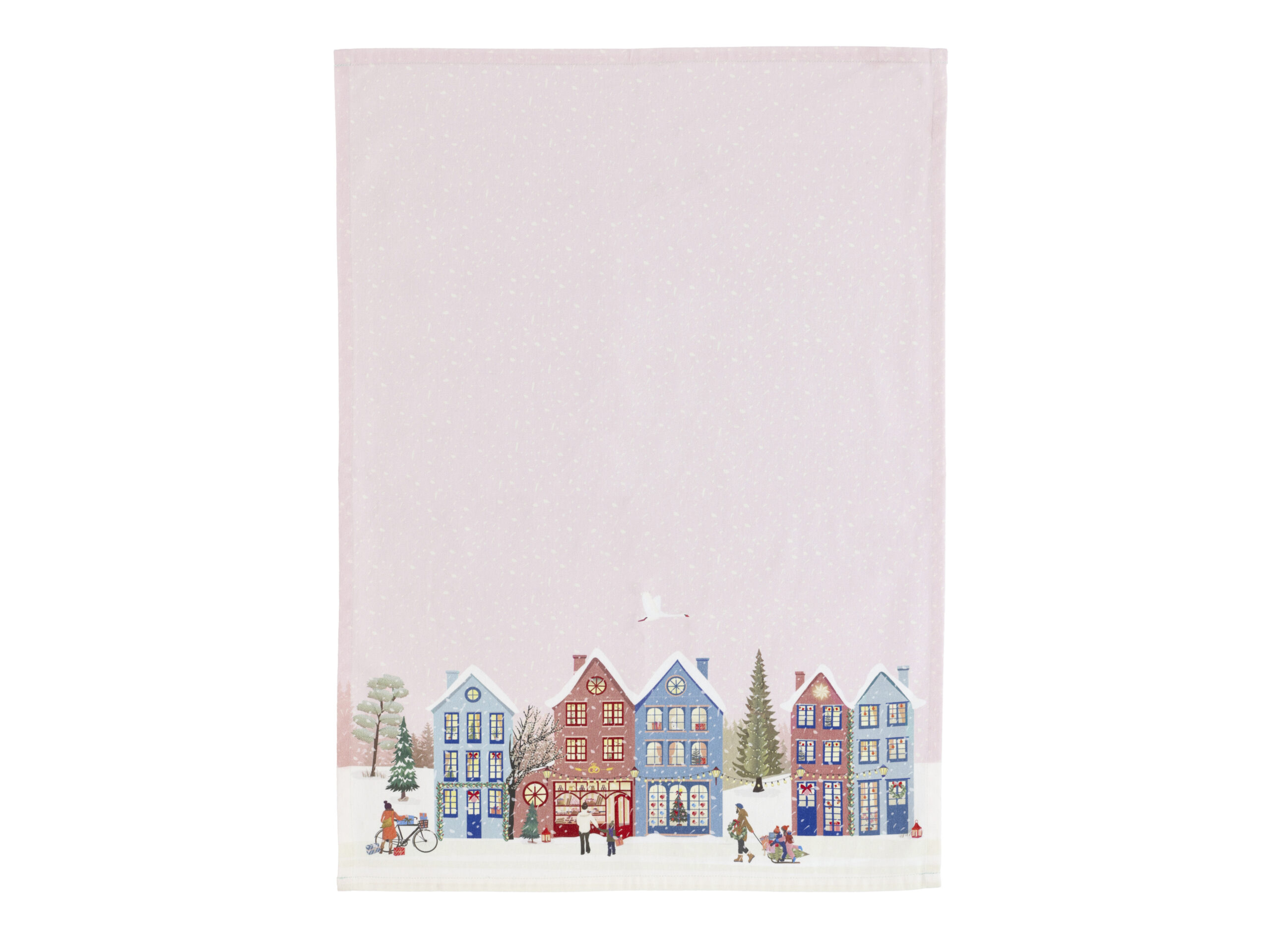 Viskestykke Vinter 70 x 50 cm Crystal Rose