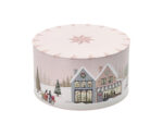 Kagedåsesæt Vinter 22x12/20x10 cm Crystal Rose/Ice Blue