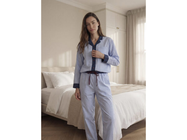 Pyjamas S/M Weekend Stories  Suite One Sky Blue