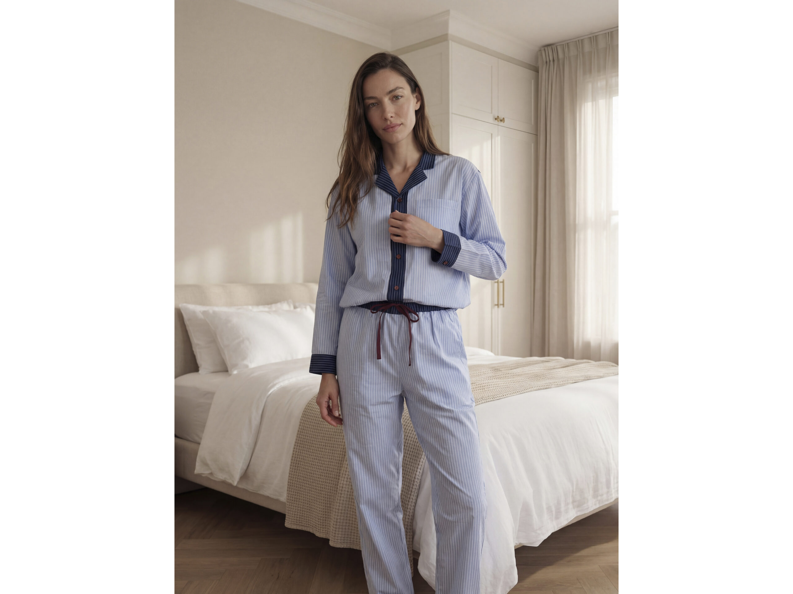 Pyjamas S/M Weekend Stories  Suite One Sky Blue
