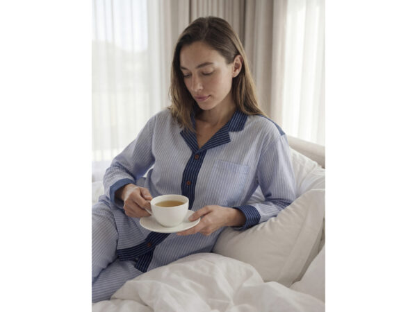 Pyjamas S/M Weekend Stories  Suite One Sky Blue