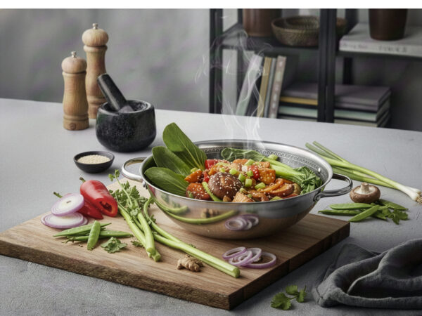 Wok Paillon Hybrid 30 cm Rustfrit stål