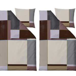 Södahl Seng 140x200 Colour Block Rosewood SAMPAK