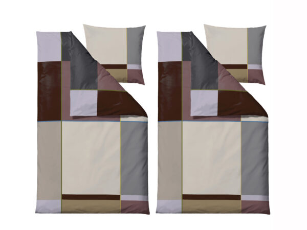 Södahl Seng 140x200 Colour Block Rosewood SAMPAK