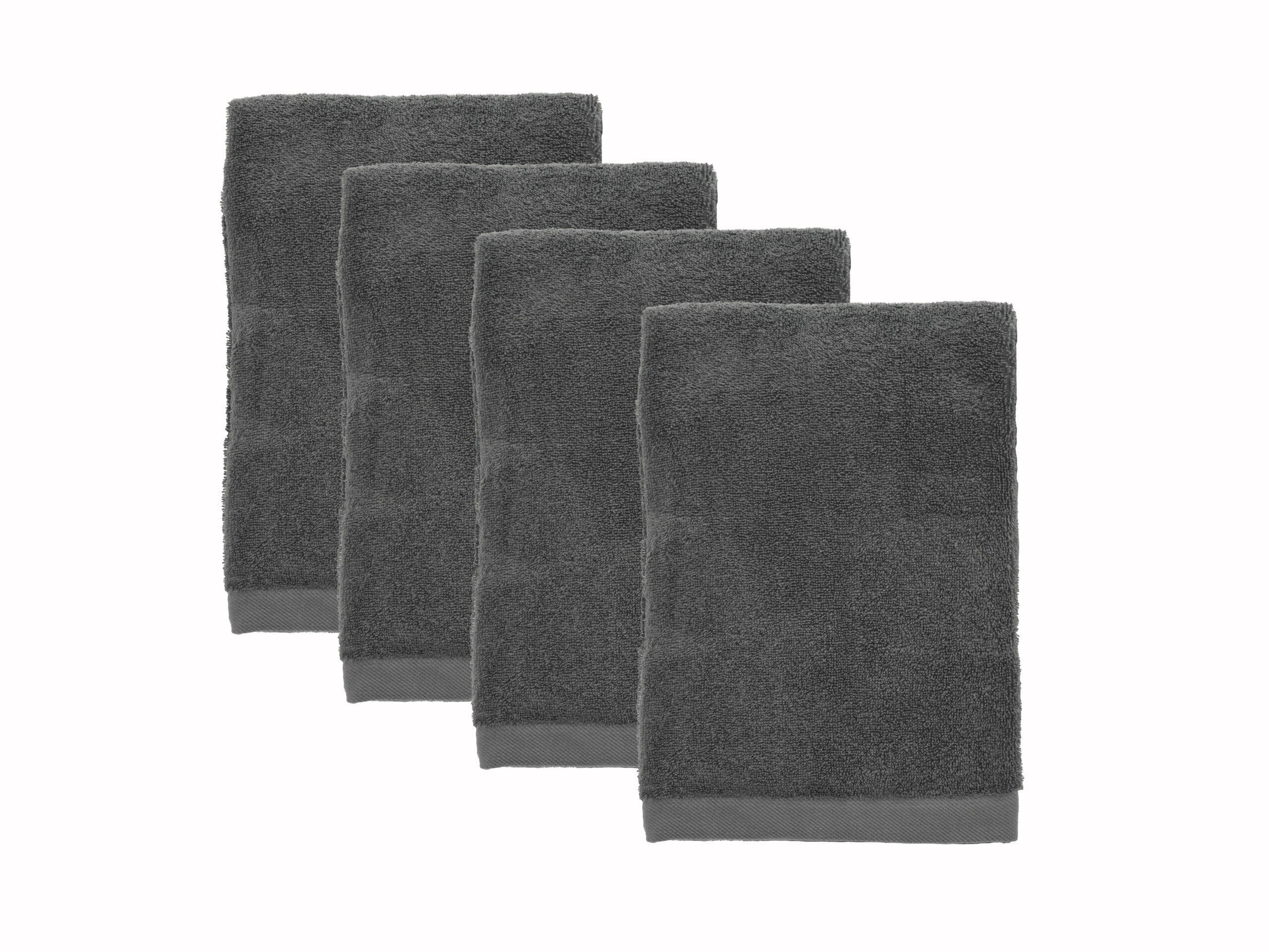 Södahl Comfort Organic Håndklæder 4 stk. 70x140 Ash SAMPAK