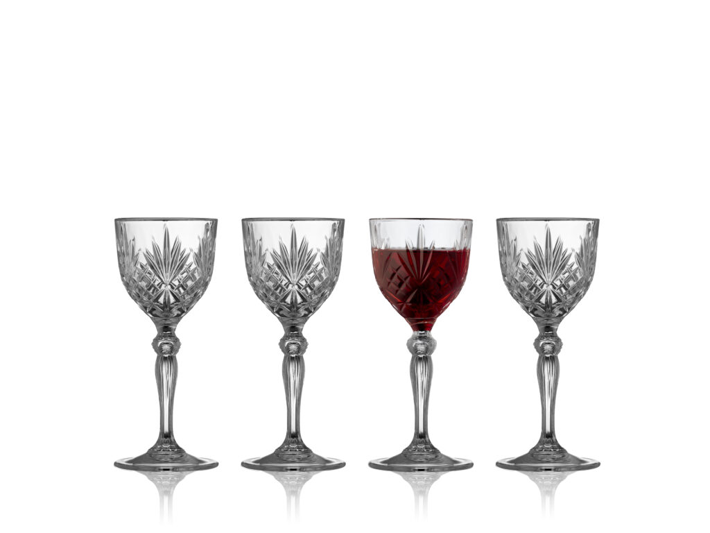 Portvinsglas Melodia 14 cl 7 x 16.6 cm Klar Krystal