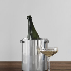 Arne Jacobsen champagnekøler, steel